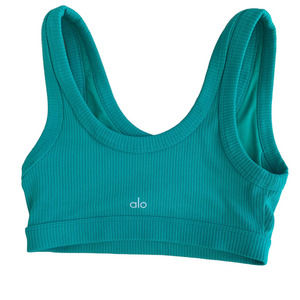 ALO Yoga Teal Sports Bra